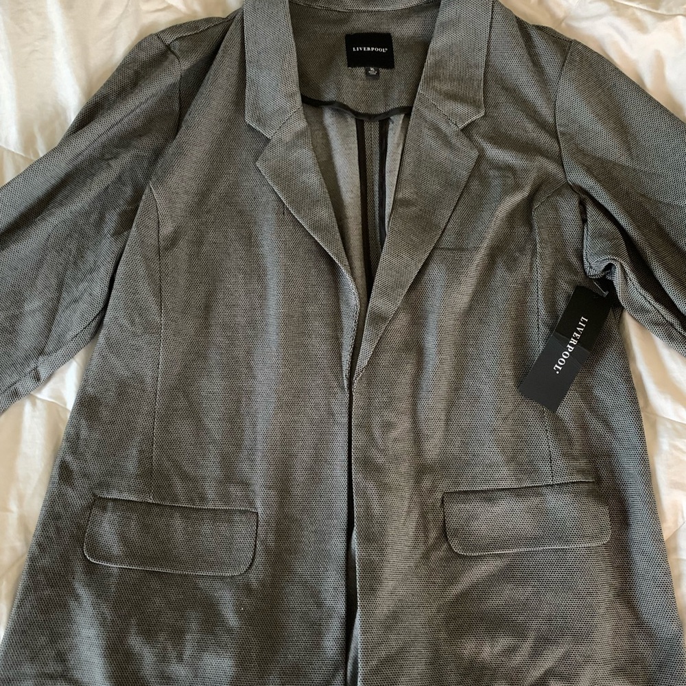 Liverpool boyfriend open front blazer